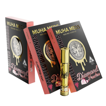 Diamond Peaches Muha Meds Vape Carts