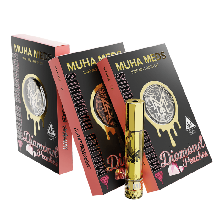 Diamond Peaches Muha Meds Vape Carts