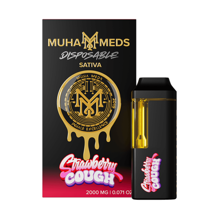 Buy Muha Meds Strawberry Cough Vape Cart Online USA